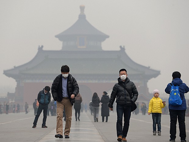 Chinês processa governo devido à alta poluição atmosférica