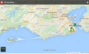 Rio de Janeiro cria mapa colaborativo para usuários de bicicletas