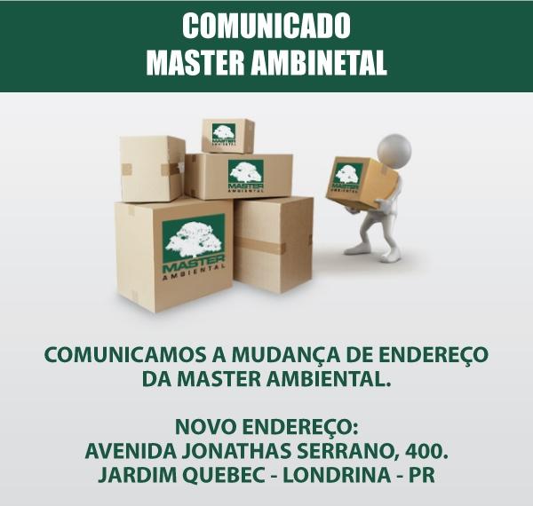 Comunicado endereço